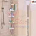 Multi Corner Shelf - 4 Tier Multi Use Rack Corner Shelf Holder Shelves Adjustable Storage Space Saver Organizer Kitchen Bathroom Toilet. 