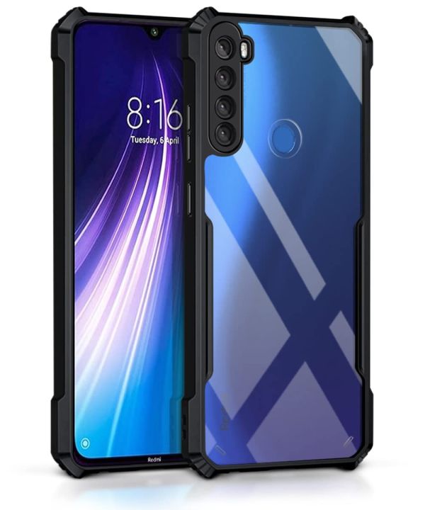 For%20Redmi%20Note%208%20Back%20Case%20-%20Shockproof%20Slim%20Hybrid%20Clear%20Transparent%20Phone%20Cover%20-%20Image%202