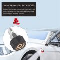 ARELENE Pressure Washer Twist Connect M22 14mm X 3/8 inch Quick Disconnect Plug High Pressure B Fitting Quick Coupler Nipple, 5000 PSI, TWIS281. 