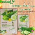 Fruits Of The Wokali Cucumber Remove Acne Sheet Mask (pack of 10 sheets). 