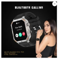 Fire-Boltt Commando 1.95 AMOLED, 123 sports modes, and Bluetooth calling Smartwatch  (Active Black Strap, Free Size). 