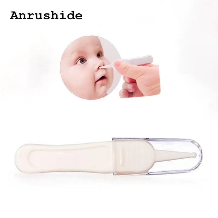 Anrushide%20Toiletries%20Baby%20booger%20clip%20Baby%20daily%202025%20care%20tweezers%20round%20head%20clip%20-%20Image%203