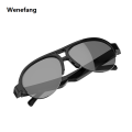 Wenefang 【New Innovation】New F08 Smart Glasses Wireless Bluetooth Call Audio Glasses Hands-Free Call Anti-Blue Glasses Stereo Music Sunglasses Man Woman. 