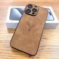 one11 14 13iPhone Deluxe Retra PU Leather Phone Case for 16 15 12 11 Pro Max iPhiPhone12 11Pro 12Pro Buckskin Full Back Case. 