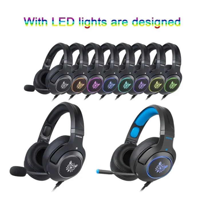 ONIKUMA%20K9%20RGB%20Colore%20Stereo%20Gaming%20Headset%20for%20PC,%20Consoles%20and%20Mobiles%20with%20LED%20Light%20(Black)%20-%20Image%206