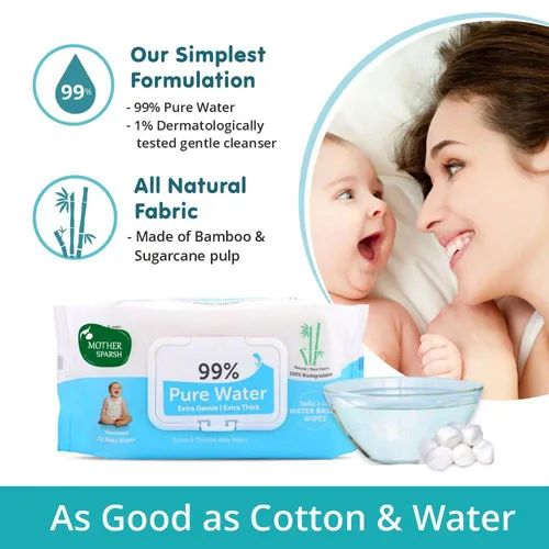 Mother%20Sparsh%2099%25%20Pure%20Water%20(Unscented)%20Baby%20Wipes%20(72%20Unscented%20Baby%20Wipes)%20-%20Super%20Thick%20Fabric%20-%20Image%203