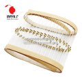 100PCS 1/8W Carbon Film Resistor 5% 0.125W 0R - 1M 10 22 47 100 150 220 270 330 470 510 1K 2.2K 4.7K 5.1K 10K 47K 100K 470K ohm. 