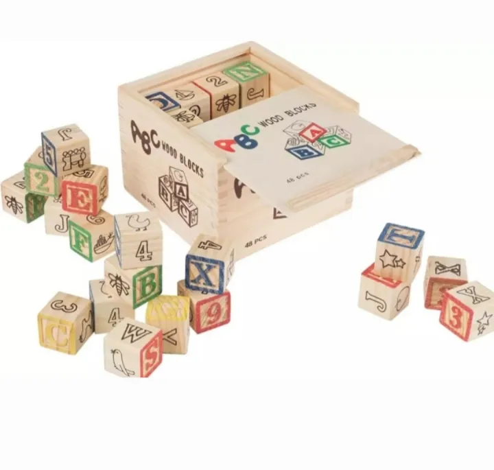 ABC%20123%20Wooden%20Blocks%20Letters%20Numbers%20with%20Box%20Storage%20Case,%20Wooden%20(48%20Pieces)%20-%20Image%202