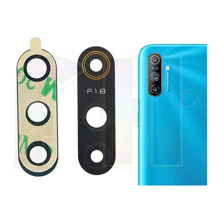 Back Camera Glass Lens Cover For OPPO Realme C3 C11 C12 C15 C20 C20A C21 C21Y C25 C25S C25Y A Y S 2021 Rear main Camera Glass