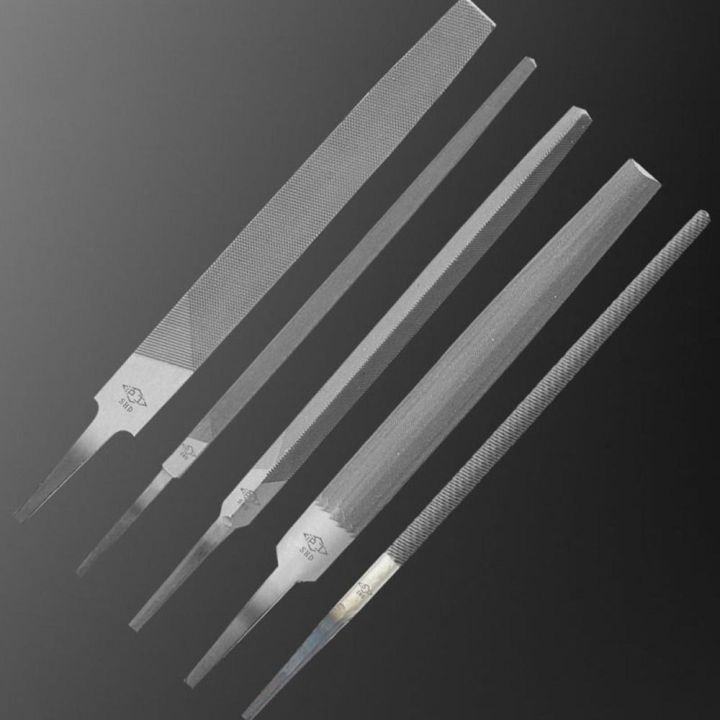 Triangle Sharpening Files Durable Steel Triangle Saw File 6/8/10/12/14 Inch Triangle Hand File ...