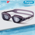 Yongbo Hydrodynamic Silicone Soft Wide Lens Dual Strap Interchangeable Nose Bridge Size Unisex Swimming Goggles. 