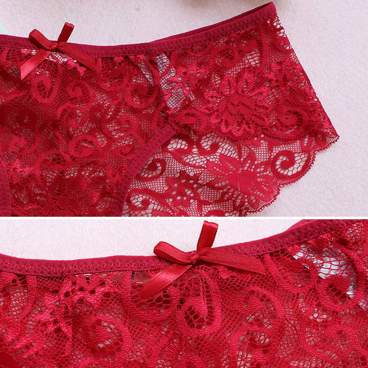 Trendygirl%20Nylon%20Underwear%20Lace%20Low%20Waist%20Women's%20Panties%20Breathable%20Quick%20Dry%20Slim%20Fit%20Underwear%20for%20Ladies%20Soft%20Seamless%20Underwear%20-%20Image%205