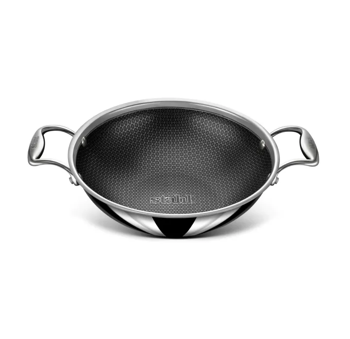 Stahl%20Triply%20Non%20Stick%20Hybrid%20Kadhai%20With%20Glass%20Lid,%206324,%2024%20cm,%202.4%20Liters.%20-%20Image%202