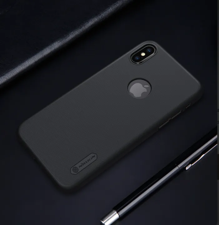 Nillkin%20Super%20Frosted%20Shield%20Matte%20Cover%20Case%20For%20Apple%20Iphone%20Xs,%20Iphone%20X%20(With%20Logo%20Cutout)%20-%20Image%202