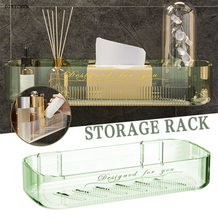 DISICHEN%20Sales%20promotion%20Storage%20Rack%20Transparent%20Wall%20Mounted%20Drainage%20Shelf%20Moisture%20Resistant%20Toiletries%20Organiser%20Kitchen%20Storage%20Organization%20-%20Image%202