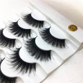 New Portable Eay to Ue 5 Pair Natural Fale Eyelahe Handmade Natural Thick Long Cro Lifelike Wipy Fluffy Buhy Curling Eye Lahe et Beauty MakeUp Extenion Cometic Tool. 