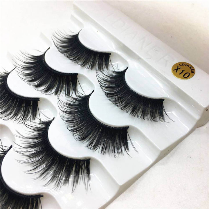 New%20Portable%20Eay%20to%20Ue%205%20Pair%20Natural%20Fale%20Eyelahe%20Handmade%20Natural%20Thick%20Long%20Cro%20Lifelike%20Wipy%20Fluffy%20Buhy%20Curling%20Eye%20Lahe%20et%20Beauty%20MakeUp%20Extenion%20Cometic%20Tool%20-%20Image%206