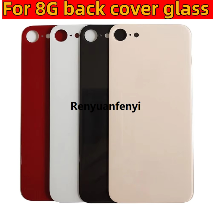 Renyuan For iPhone 8G /8 Plus Back Glass Panel Battery Cover Big Hole ...