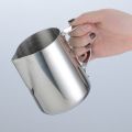 Milk Frothing Pitcher Steaming Pitchers Stainless Steel Milk Coffee Cappuccino Latte Steam Pitchers Milk Jug Cup 600Ml. 