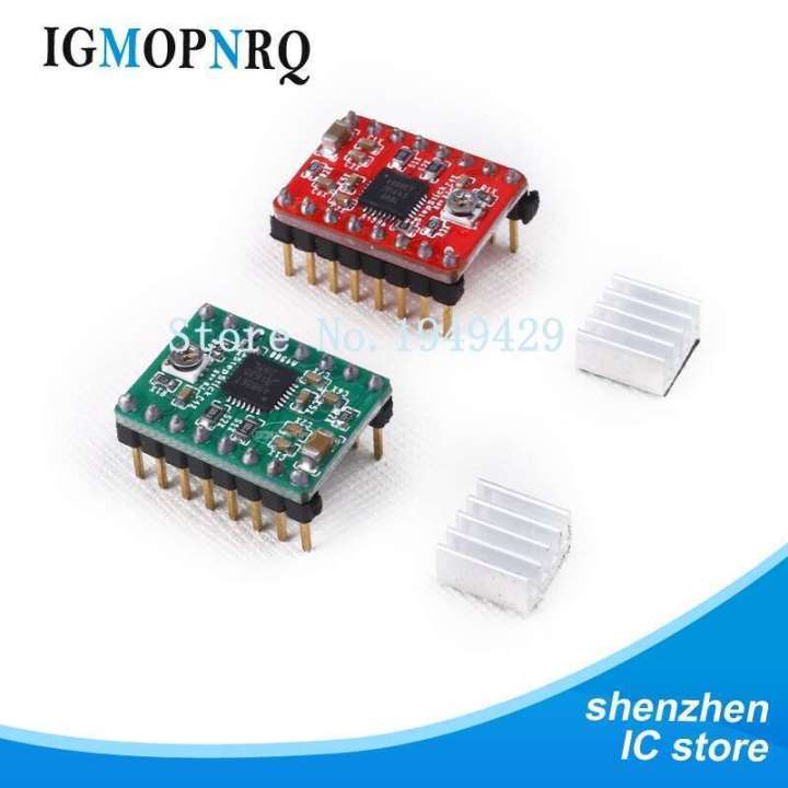 Produktbild von 5x Stepstick DRV8825 Schrittmotortreiber – Mit Kühlkörper, 2,5 A, 1/32 Mikroschritt, Für RAMPS & RepRap