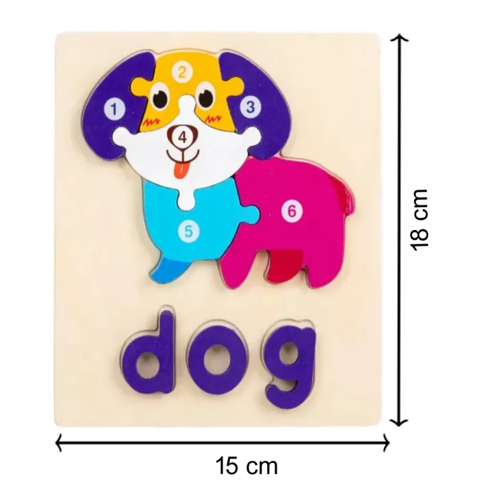Cute%20Baby%20Colorful%20Wooden%20Dog%20Shaped%20Puzzle,%20Numerical%20Number%20with%20Animal%20Name%20Early%20Learning%20&%20Education%20Toys%203D%20Jigsaw%20Montessori%20Puzzle%20for%20Kids%20-%20Image%202