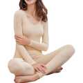 Women Top Quality Cotton Mix Long Johns Base Layering Stretch Thermal Underwear Sets. 
