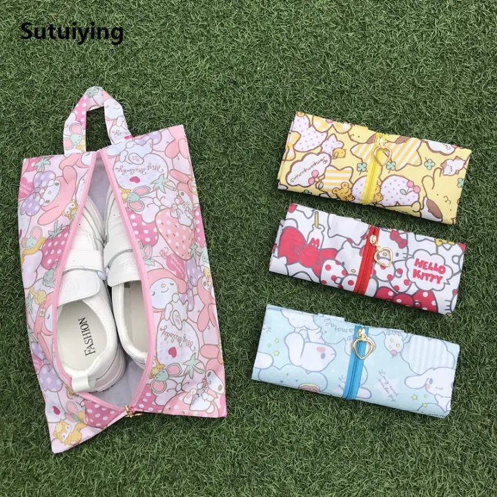 Sutuiying%20Sanrio%20Storage%20Bag%20Hello%20Kitty%20My%20Melody%20Cinnamoroll%20Waterproof%20Bargain%20price%20Shoe%20Towel%20Clothing%20Storage%20Shoe%20Bag%20Travel%20Portable%20Toys%20Gifts%20-%20Image%202