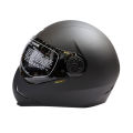 Steelbird Adonis Matte Black Full Face Helmet | Anti Scratch Coated Visor With Quick Release Mechanism & Extra Comfort Padding. 