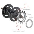 Fixie Bicycle Cog 13T 14T 15T 16T 17T 18T Bicycle Freewheel Threaded Lock Rings Carbon Steel Bike Wheel Cogs Fixie Track Speed Fixed Gear Freewheel Bicycle Accessories. 