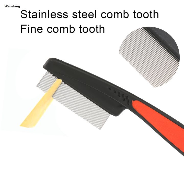 Wenefang%20Head%20Lice%20Comb%20Stainless%20Steel%20Fine%20Tooth%20Comb%20Lice%20Comb%20Professional%20Portable%20Head%20Lice%20Nit%20Removal%20Hair%20Comb%20Lice%20Nit%20Removal%20Hair%20Comb%20-%20Image%203