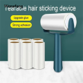Wenefang transparent bag 1pc Pet Hair Remover Replaceable Roll Paper Sticky Roller Dust Wiper Household Clothes Lint Remover Carpet Cleaner Cleaning Tool. 