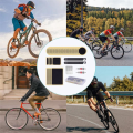 Sptrry46PCS Tube Patch Kit Self-Adhesive Patches Metal Rasp and Lever Kit Portable Outdoor Cycling Bike Tire Repair Tools. 