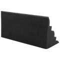 4 Pcs Corner Bass Trap Acoustic Panel Studio Sound Absorption Foam 12*12*24cm. 