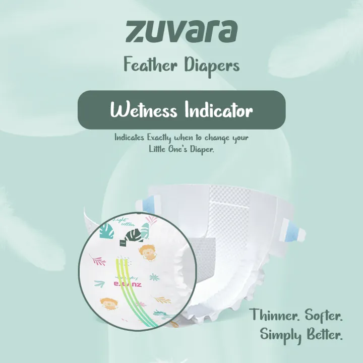 ZUVARA%20Feather%20Diaper%20Taped%20-%20New%20Born%20(Pack%20Of%2022*2)%20-%20Image%206