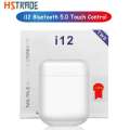 I12 Tws Bluetooth Earbuds Touch Control Wireless Earbuds 1:1 Size Better Than I9 I10 I30. 