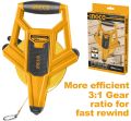 Ingco: Fibreglass Measuring Tape: 50M. 