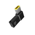 FONKEN PD 100W USB Type C Female to DC Male Adapter For Lenovo Thinkpad USB-C Fast Charging Cable Converter Square PD Plug. 