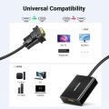 UGREEN HDMI Female to VGA Male Adapter: Best-Quality Video Conversion. 