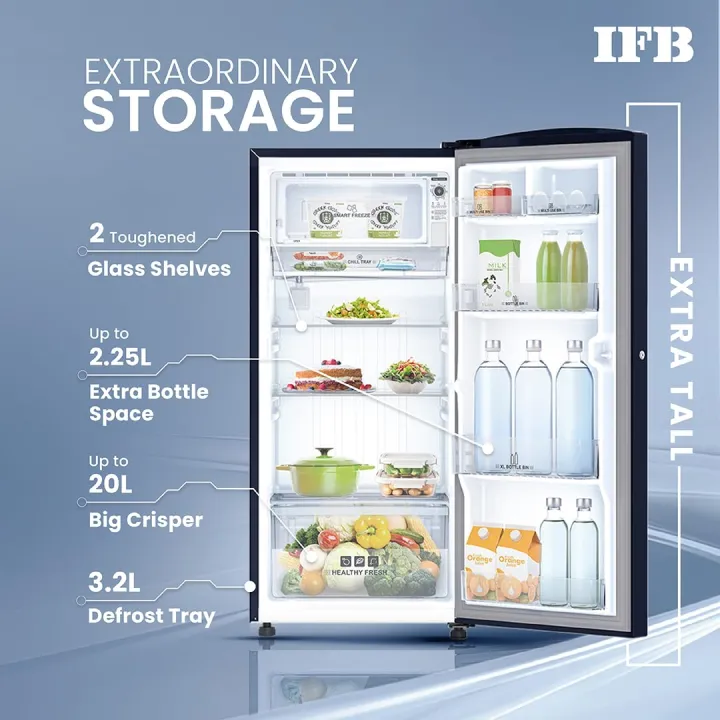 IFB%20DC-2132FCS%202Star%20Single%20Door%20Refrigerator%20187%20L%20Cobalt%20%20Blue%20-%20Image%204