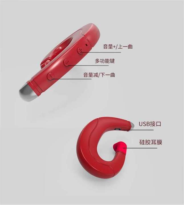 Dynamic business earbuds, F88 Bluetooth bone conduction dual earphones do not enter the ear, driving TWS wireless sweat-proof