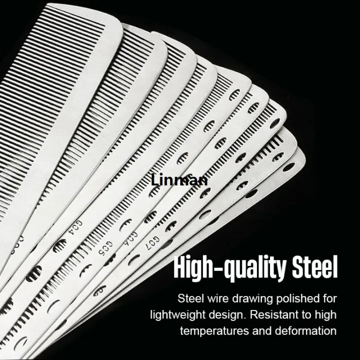 Linman%20Barber%20Professional%20Stainless%20Steel%20Women%20Hairdressing%20Comb%20AntiHot%20Selling%20-static%20Men's%20Haircut%20Clipper%20Ultra-thin%20Comb%20Salon%20Styling%20Tool%20-%20Image%204