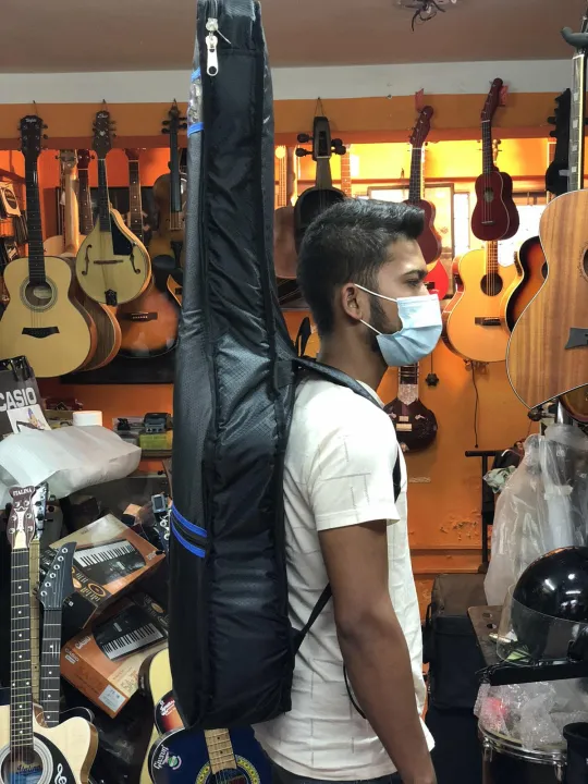 41"%20Padded%20Acoustic%20Guitar%20Bag%20-%20%20Blue%20-%20Image%203