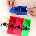 1Pc Prank Spider Scare Box Spider Hidden In Case Funny Halloween Toy Scarebox Trick Joke Toys Gift Jessica. 