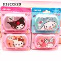 DISICHEN Original Cartoon Cute Portable Sanrio Calculator Anime Kuromi Cinnamoroll School Student Stationery with Mirror Mini Pocket Calculator. 