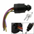 Engine 87-17009A2 Ignition Switch for Mercury Outboard Motor Control Box, 3 Positions, 6 Wires, for Sierra MP41070-2. 