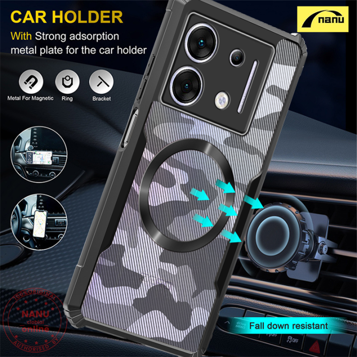 Nanu%20For%20Infinix%20Zero%2030%205G%20%5BCamouflage%20Beatles%5D%20Compatible%20with%20Magsafe%20Phone%20Case%20Shockproof%20Slim%20Soft%20Cover%20Transparent%20Back%20Protection%20Casing%20-%20Image%206