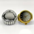 Vylon 1PC Advanced Cool Wind Watchable Time Ring Watch, Small and Popular Round Pointer Finger Watch Exclusive. 