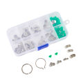 140Pcs/Box Dental Matrix Sectional Contoured Metal Matrices Bands Dental Matrix Rings Full Teeth Replacement Dentsit Oral Care Gener. 