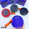 New X-316 Mini Plug-in Card BT Speaker Iron Net Wireless Multi-function Portable Mini Speaker. 