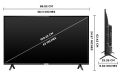 TCL 43 inches Full HD Smart  Android LED TV 43S5200 ( Black). 